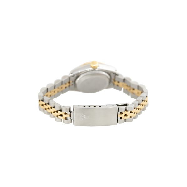 Rolex 69173 Datejust 18k Yellow Gold and Steel Fluted Bezel Ladies Watch