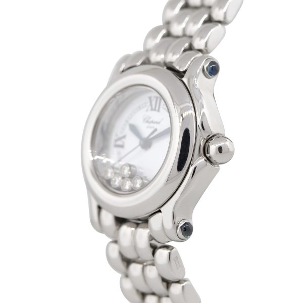 Chopard Happy Sport Stainless Steel Diamond Ladies Watch