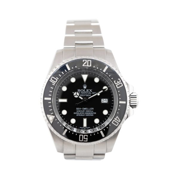 Rolex 116660 Sea-Dweller Deep Sea Black Dial Stainless Steel Watch