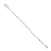 14k White Gold 14.86ctw Round Brilliant Diamond Tennis Bracelet