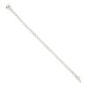 14k White Gold 4.40ctw Round Brilliant Diamond Tennis Bracelet
