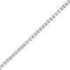 14k White Gold 13.45ctw Round Brilliant Diamond Tennis Bracelet