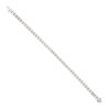 14k White Gold 13.45ctw Round Brilliant Diamond Tennis Bracelet