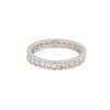 14k White Gold 0.50ctw Round Brilliant Cut Diamond Eternity Band