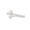 18k White Gold 4.88ct Baguette & Round Brilliant Cut Diamond Bypass Cuff Bracelet