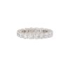 18k White Gold 3.57ctw Round Brilliant Cut Diamond Eternity Ring