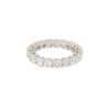 18k White Gold 3.57ctw Round Brilliant Cut Diamond Eternity Ring