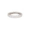 18k White Gold 3.57ctw Round Brilliant Cut Diamond Eternity Ring