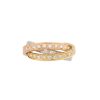 18k Tri-Color Gold 1.84ctw Diamond Rolling Ring
