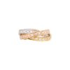 18k Tri-Color Gold 1.84ctw Diamond Rolling Ring
