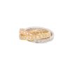 18k Tri-Color Gold 1.84ctw Diamond Rolling Ring