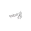 18k White Gold 1.96ctw Diamond Mosaic Bypass Ring
