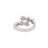 18k White Gold 1.96ctw Diamond Mosaic Bypass Ring