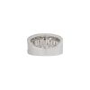 18k White Gold 3.52ctw Baguette Cut Diamond Ring