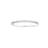 18k White Gold 4.7ctw Emerald Cut Diamond Bangle Bracelet