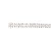 18k White Gold 6.27ctw Round Brilliant & Baguette Cut Diamond Station Bracelet