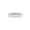 Platinum 7.12ctw Cushion Cut Diamond Eternity Band