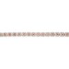18k White & Rose Gold 3.4ct Pink Diamond & 3.84ct White Diamond Halo Bracelet