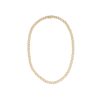 18k Yellow Gold 10.04ctw Pave Diamond Cuban Link Necklace 