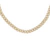 18k Yellow Gold 10.04ctw Pave Diamond Cuban Link Necklace 