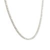 18k White Gold 11.06ct Round Brilliant Cut Diamond Tennis Necklace