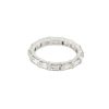 Platinum 1.79ctw Emerald Cut Diamond Eternity Ring