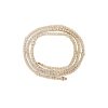 14k Yellow Gold 18.85ctw Round Brilliant Diamond Illusion Set Tennis Necklace With Large Stations