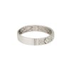 18k White Gold 5.25ctw Pave Diamond Flower Bangle Bracelet