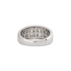 18k White Gold 1.75ctw Baguette Cut Diamond Tapered Band