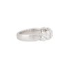 18k White Gold 1.91ctw Oval Shape 6 Diamond Ring