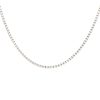 14k White Gold 2.82ctw Round Brilliant cut Diamond Tennis Necklace