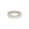 18k White Gold 7.14ct Heart Shape Diamond Eternity Ring