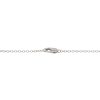 14k White Gold 1.65ctw Natural Baguette Cut Diamond Circle Pendant/Necklace