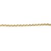 14k Yellow Gold 8mm Solid Round Link Chain 16" Necklace