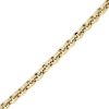 14k Yellow Gold 8mm Solid Round Link Chain 16" Necklace
