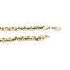 14k Yellow Gold 8mm Solid Round Link Chain 16" Necklace