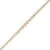 18k Yellow Gold Natural 7.34 Carat Diamond Graduated Bezel Set Necklace