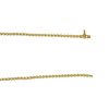 18k Yellow Gold Natural 7.34 Carat Diamond Graduated Bezel Set Necklace