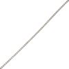 14k White Gold Natural 5.10 Carat Round Brilliant Cut Diamond Tennis Necklace