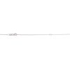 GIA 18k White Gold Natural 1.01 Carat Heart Shape Diamond Floating Necklace