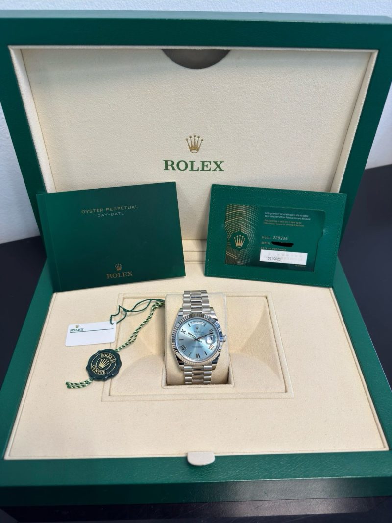 Rolex 228236 Day-Date Platinum Presidential Watch