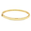 Roberto Coin 18k Rose Gold Symphony Princess Diamond Hinged Bracelet