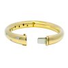 Tiffany & Co. 18k Yellow Gold Scattered Diamond Hinged Solid Bracelet