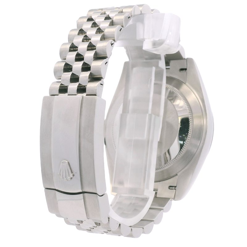 Rolex 126334 Datejust Stainless Steel Rhodium Diamond Dial 41mm Watch